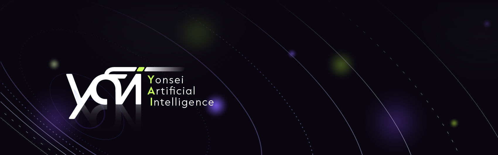 Yonsei Artificial Intelligence footer banner